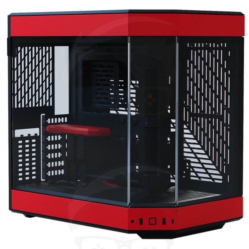 HYTE Y60 Premium Mid-Tower ATX Case (Red/Black/White) GAMING CASE HYTE Y60 Premium Mid-Tower ATX Case (Red/Black/White) GAMING CASE